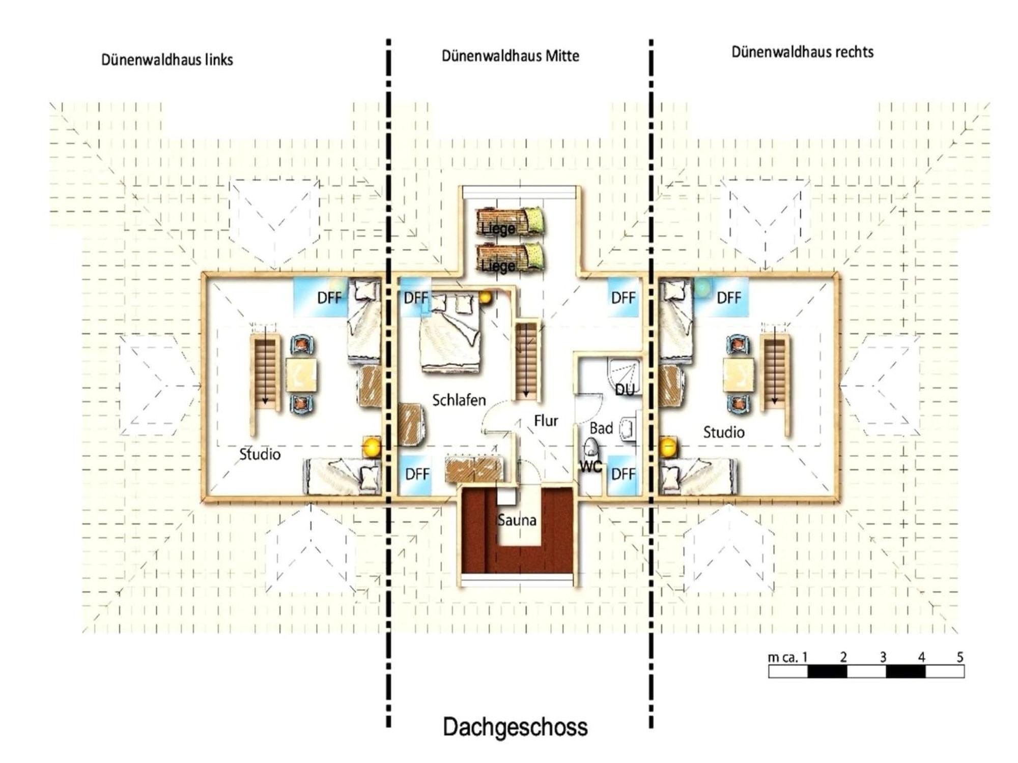 Reihenhaus Duenenwaldhaus Mitte In Trassenheide Apartment ภายนอก รูปภาพ
